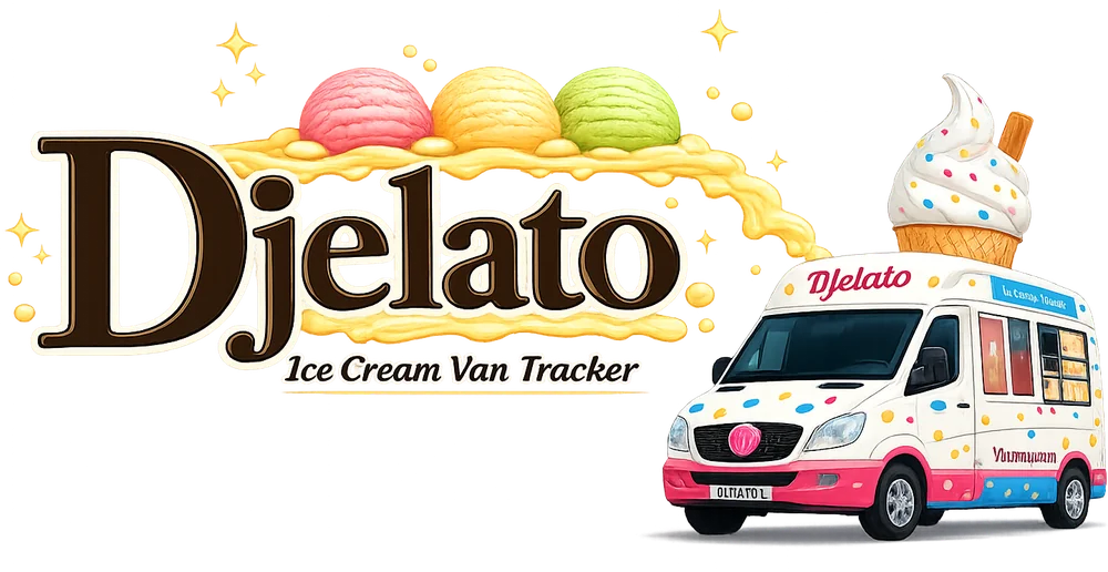 Djelato — Ice Cream Van Tracker.